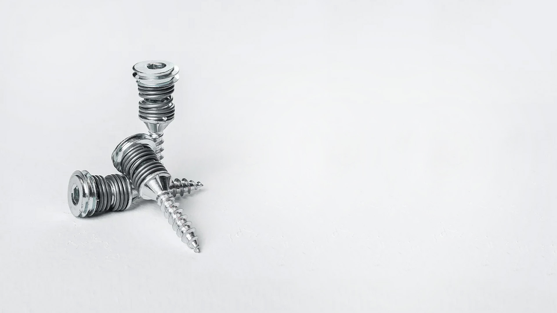 Förpackning med Sound Fastener träskruv